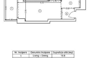 Apartament 2 camere // vedere lac Herastrau // parcare si boxa // Floreasca - Schiță 15