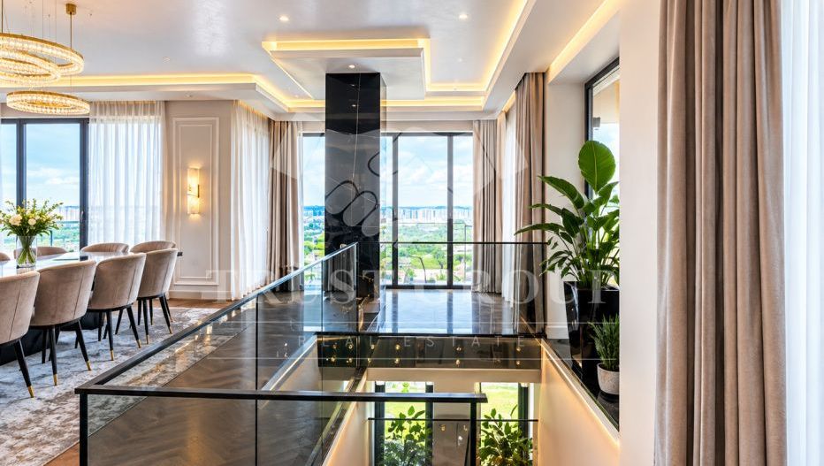 Penthouse tip Duplex Aviatiei | 196mp utili + 64mp Terase | 3 Locuri Parcare - Poză 15