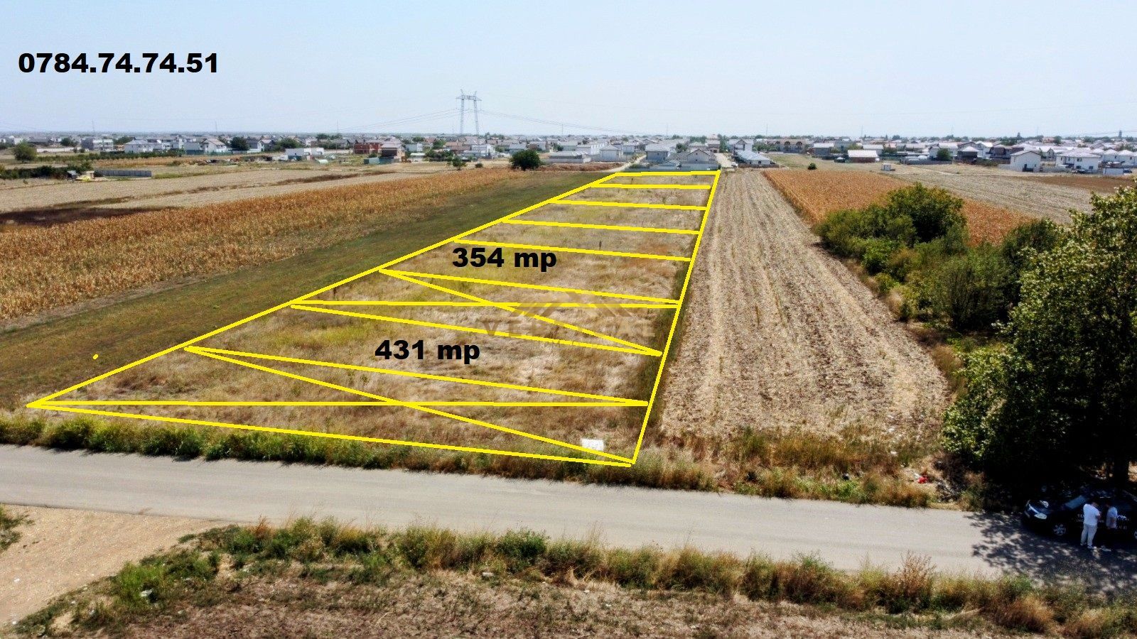 Teren pe str Codrului - comuna Berceni - Poză 2
