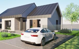 Casă nouă semifinisată | Complex de 8 case | Tăuții Măgherăuș – Dura - Poză 1