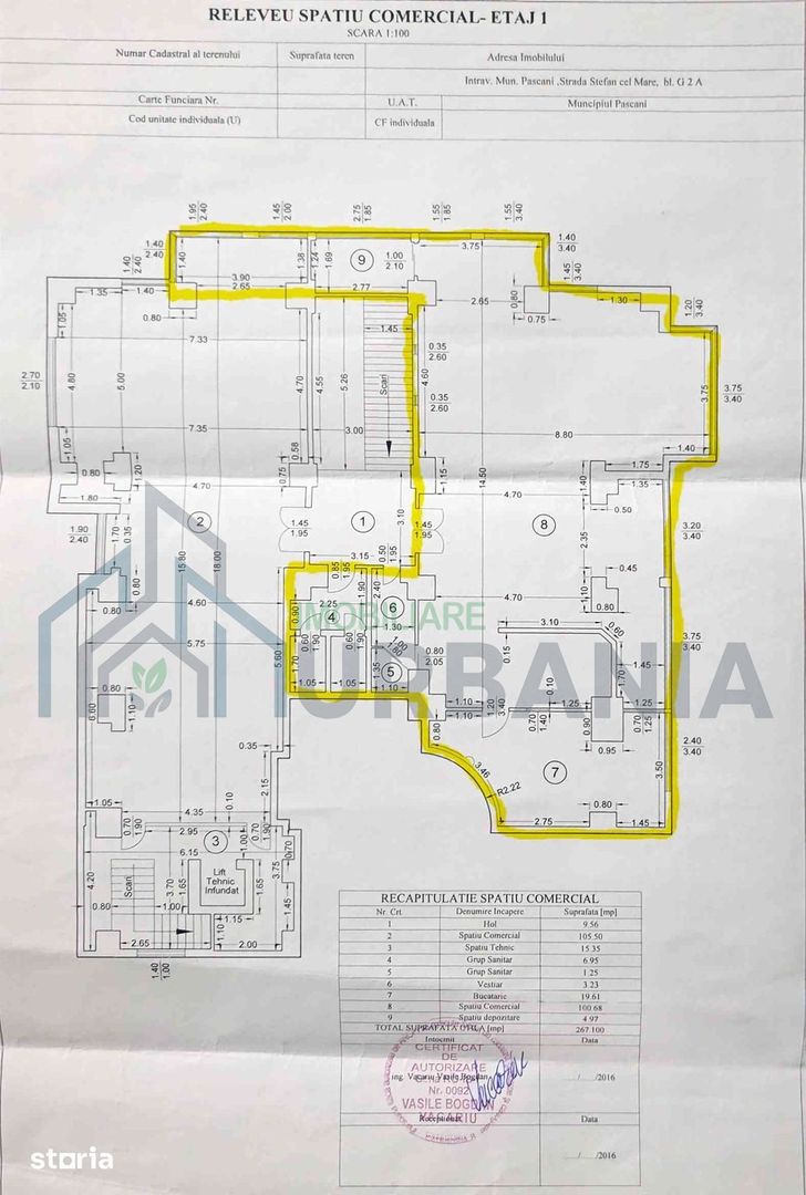 Spațiu comercial de închiriat în zona centrală a municipiului Pașcani, în apropierea Primăriei - Poză 4