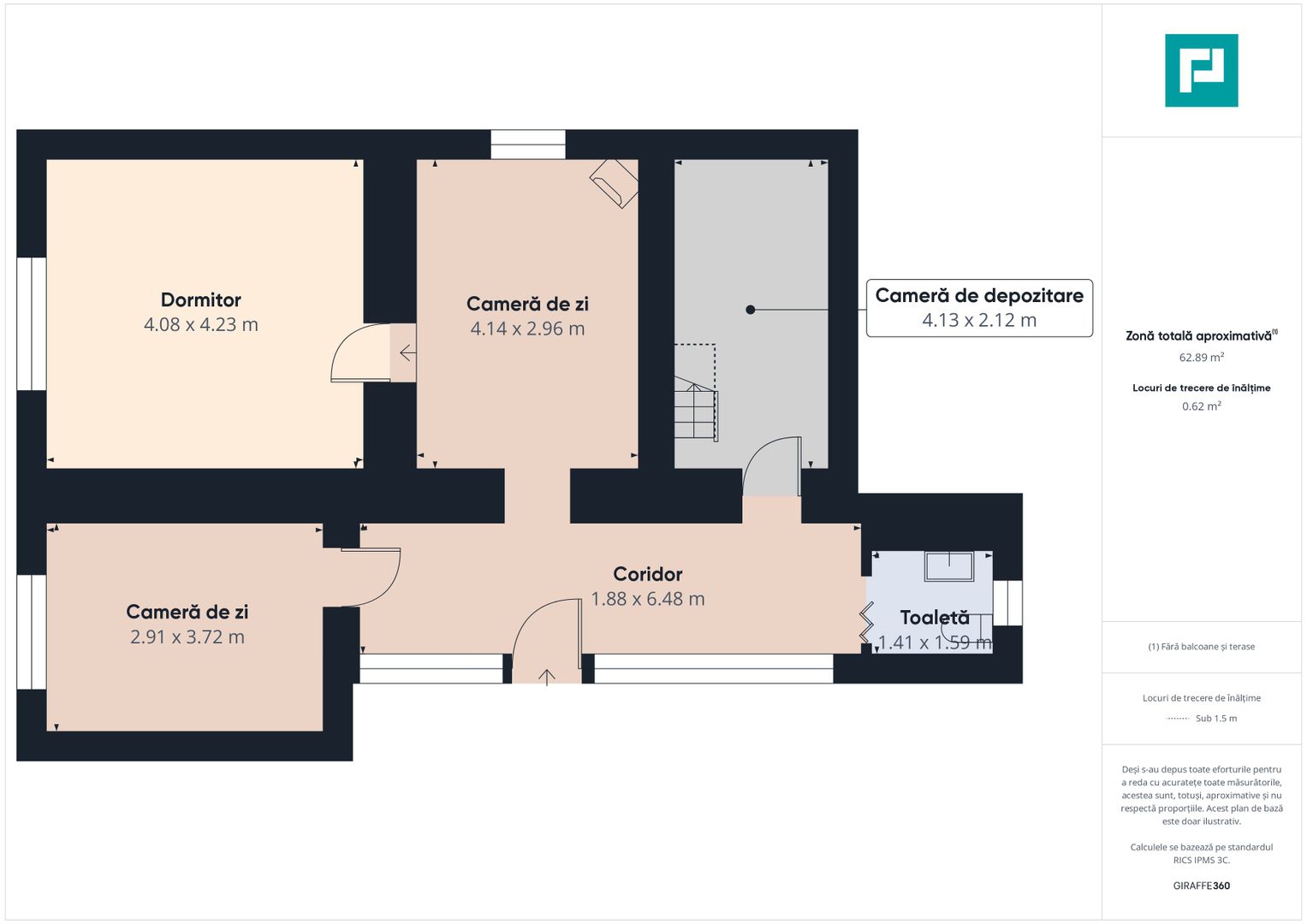Casă cu teren generos, Turnu - Poză 19