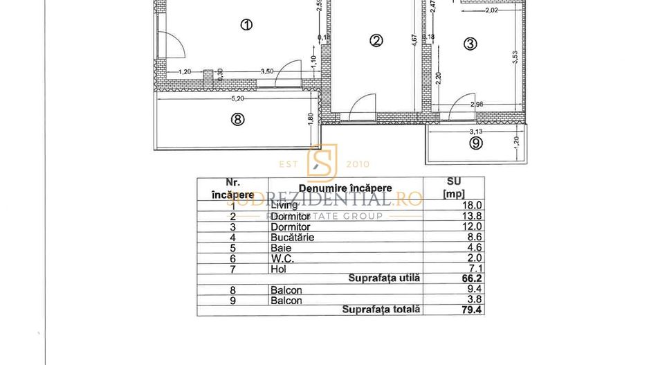Apartament 3 camere decomandat, Brancoveanu - Mall Grand Arena - Poză 6