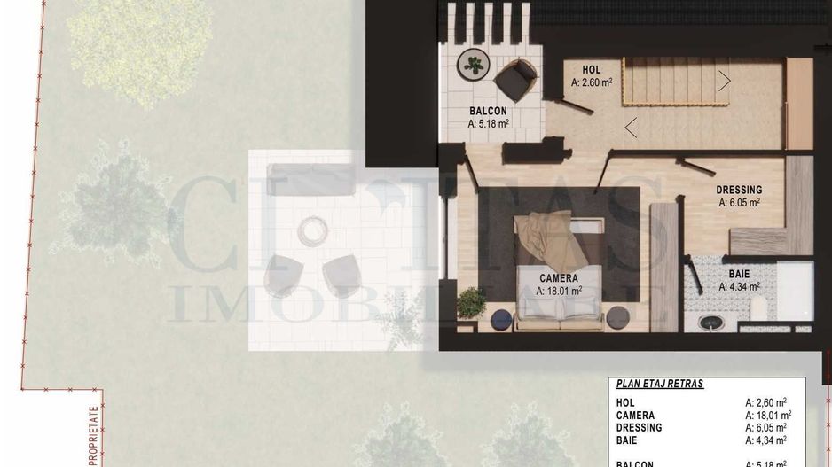 Vand duplex Dambu Rotund, nou 2024 - Poză 6