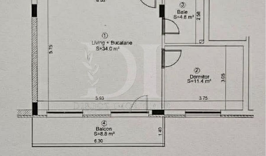 Apartament la cheie / etaj intermediar / Zona Eroilor - Poză 7
