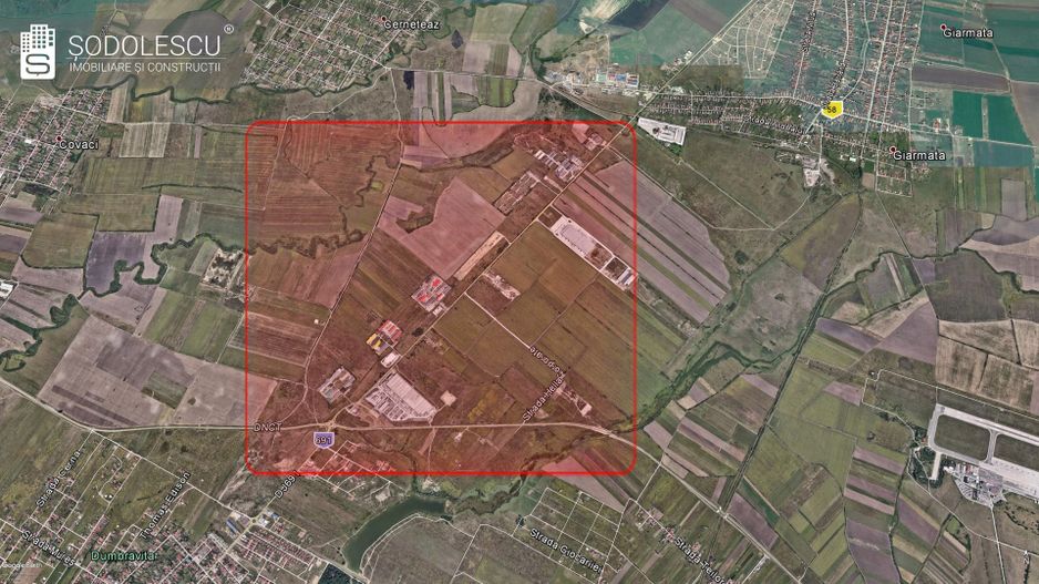 Teren ind. 4.000 mp. cu A.C.- Dumbravita - Poză 2