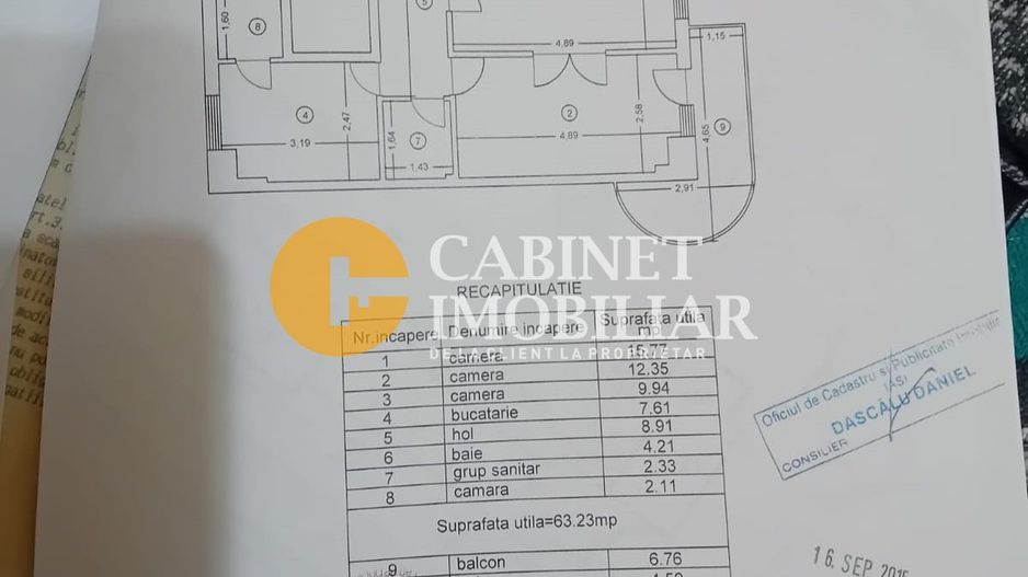Apartament 3 camere DECOMANDAT - GARA - Poză 1