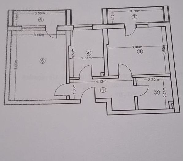 Apartament 2 camere bloc nou cu parcare, Apusului Residential, Pacii - Schiță 8