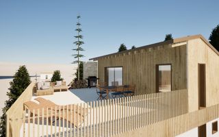 Casa individuala in constructie, pădure & priveliște spectaculoasă - Poză 2