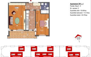 Apartament 2 cam, Direct Dez, Comision 0, 11 min Metrou - Poză 1