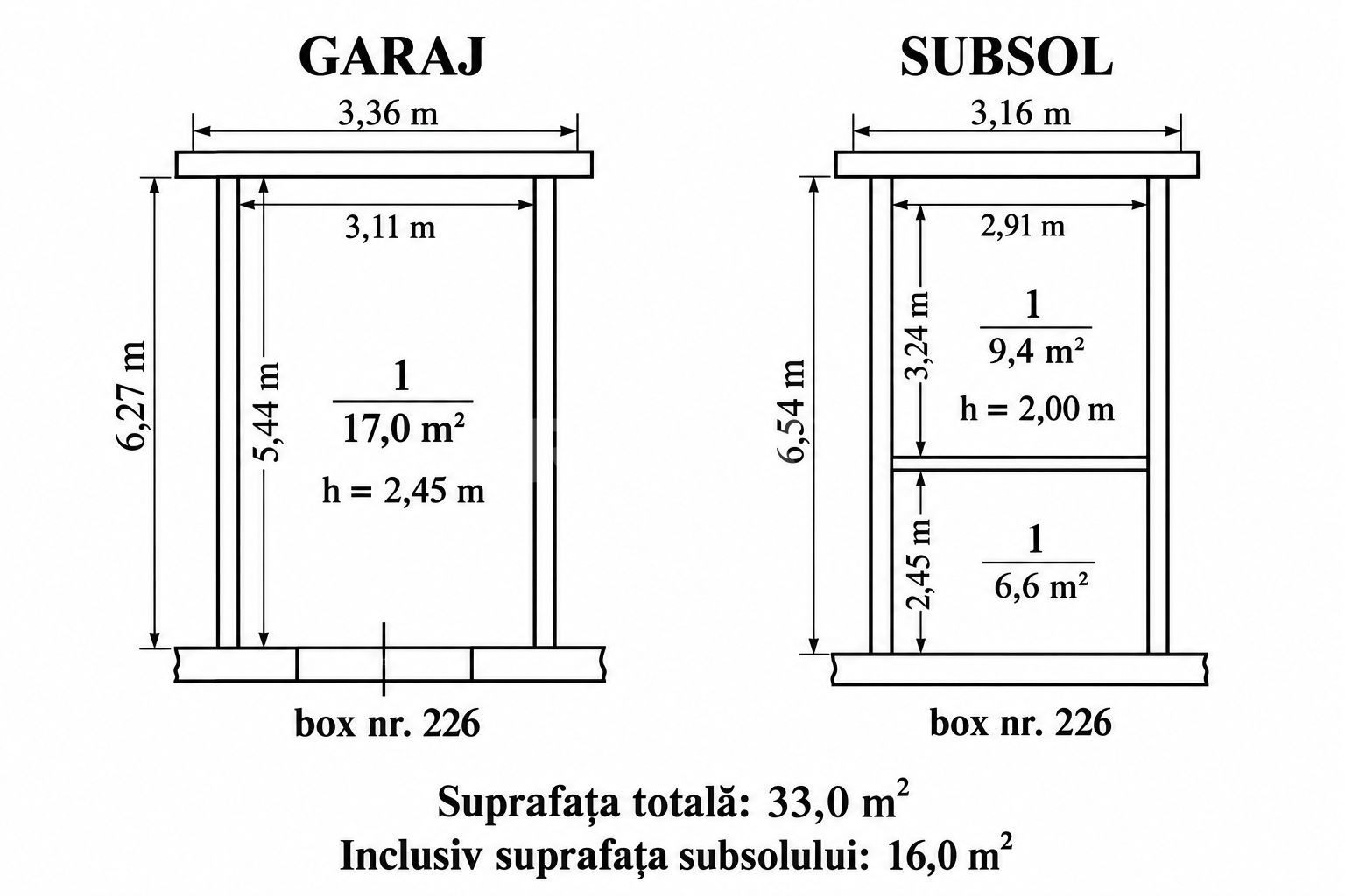 GARAJ/ DEPOZIT DE ÎNCHIRIAT – 33 m² | STĂUCENI, STR. BUCOVINEI 1 - Poză 5