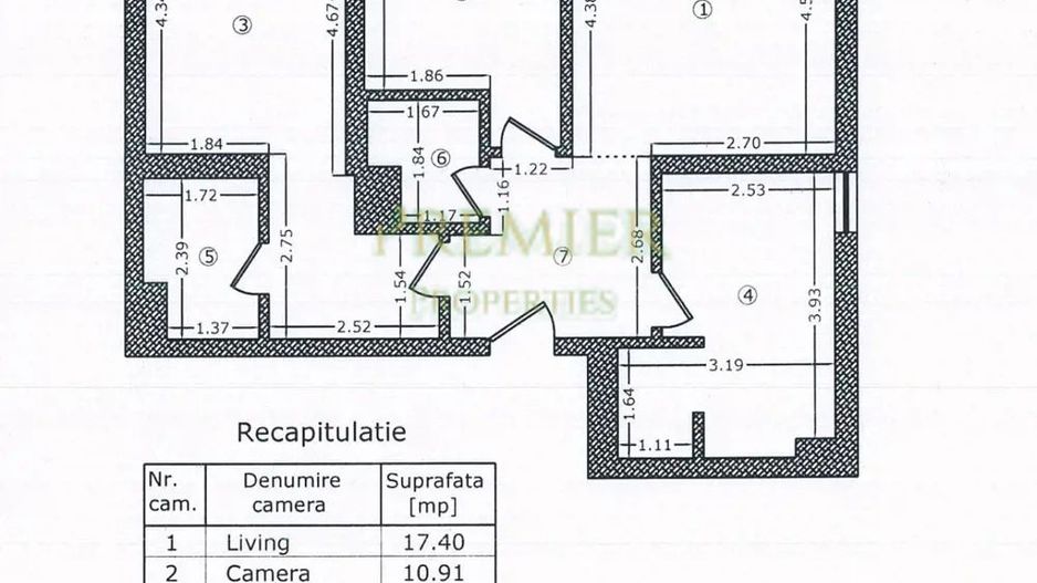 APARTAMENT CU 3 CAMERE READY TO MOVE MOBILAT SI UTILAT - Poză 7