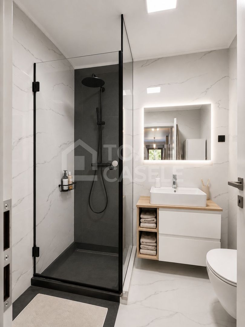 Apartament 3 camere, mobilat, utilat,  Ansamblul Luminia - Europa - Poză 8
