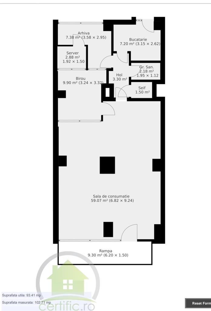 Oferta -Spatiu comercial  Gh Lazar pt inchiriere - Poză 1