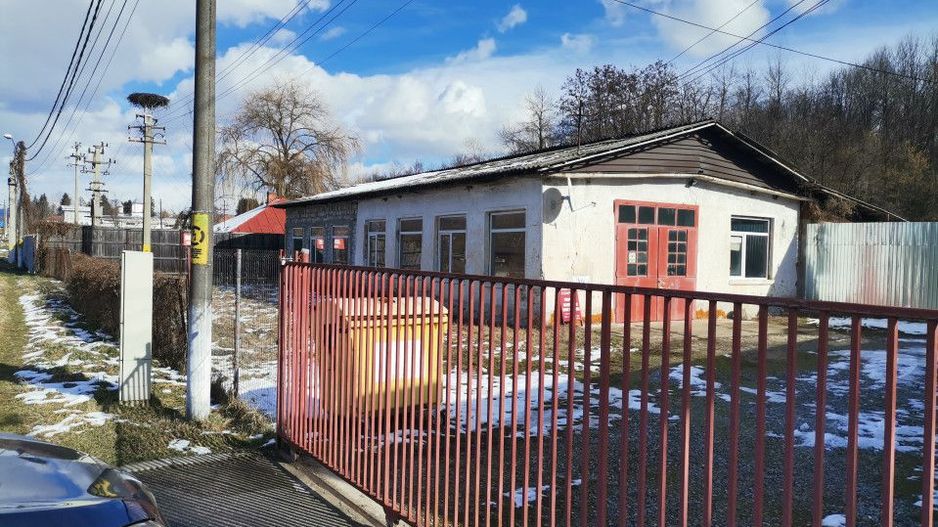 Vanzare hala atelier, stradal, Stalpeni - Poză 1