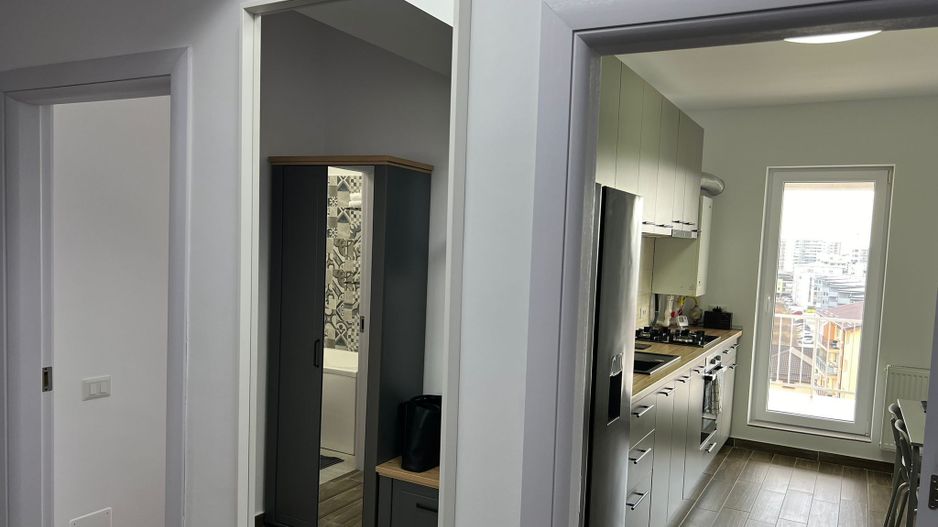 Apartament 2 camere cu terasă, parcare subterană, mobilat complet - Poză 15