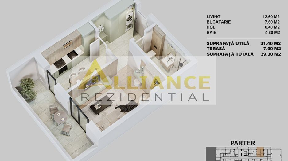 🏡 APARTAMENTE NOI LA PARTER - CURTE PROPRIE - Poză 4