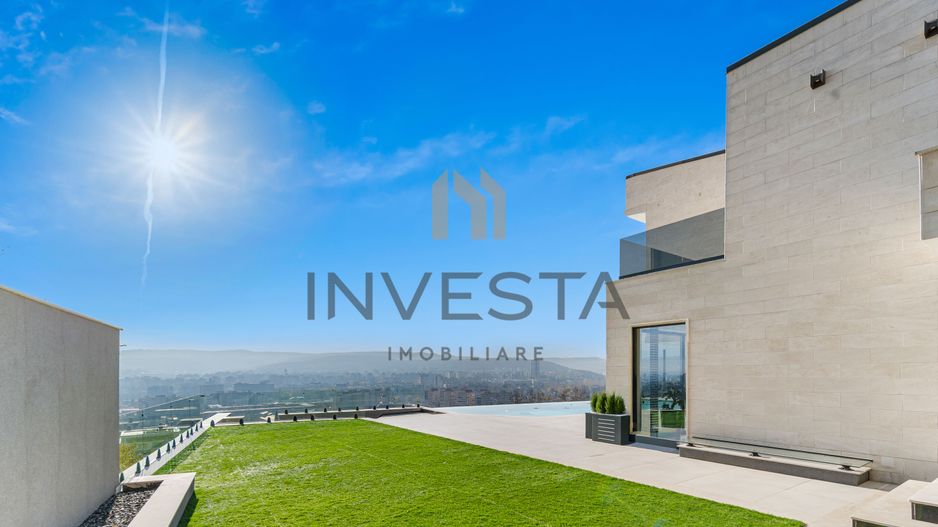 Vila unica cu panorama superba asupra Clujului, cartier Grigorescu! - Poză 24