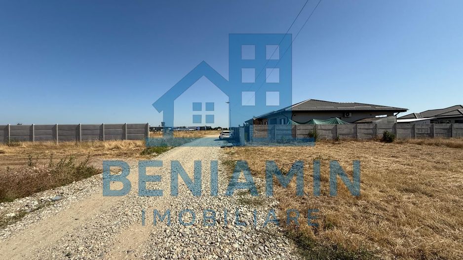 490mp-Zona Aeroport-Metro-Intravilan-Imprejmuit-Vecini-Gaz-Curent - Poză 1