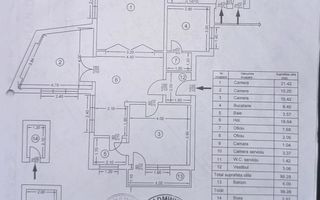 Apartament 4 Camere-Mantuleasa -100mp fără risc/fără urgenta - Poză 11