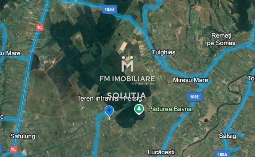 Teren intravilan de vânzare – Fersig, comuna Satulung | 15,7 ari - Poză 3
