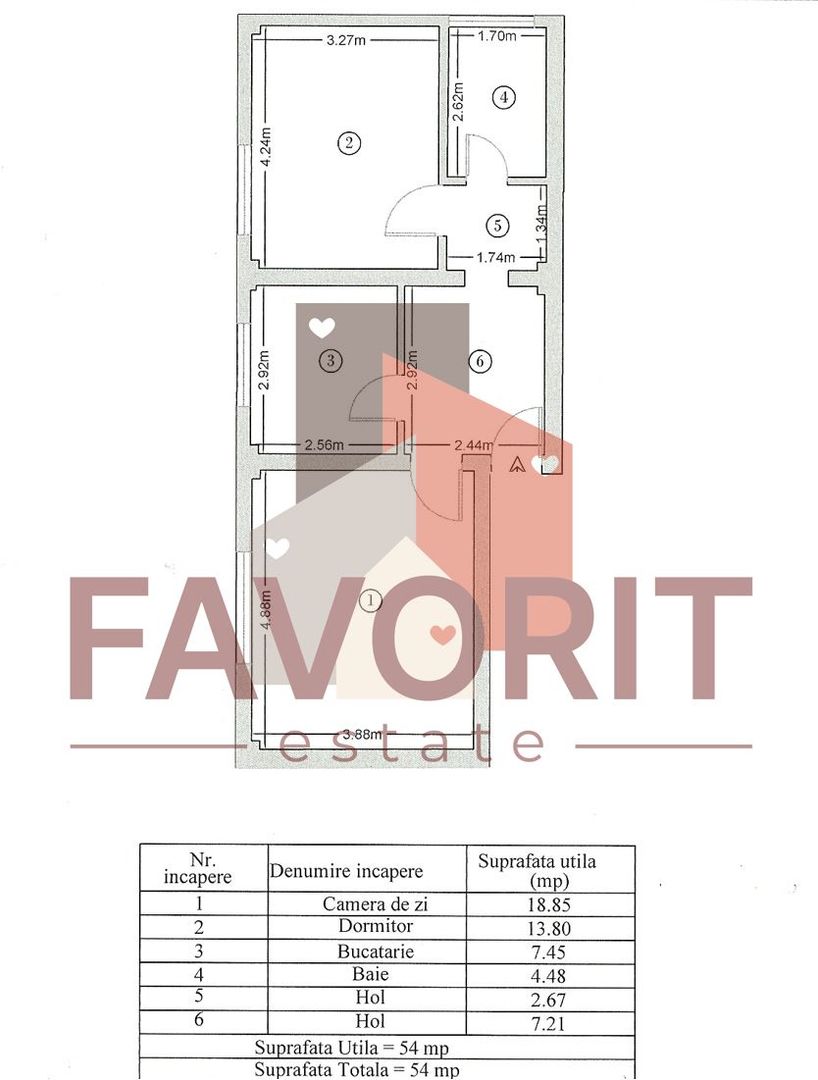 Apartament 2 camere | Bloc Nou | in Timisoara | Loc de parcare in CF - Poză 12