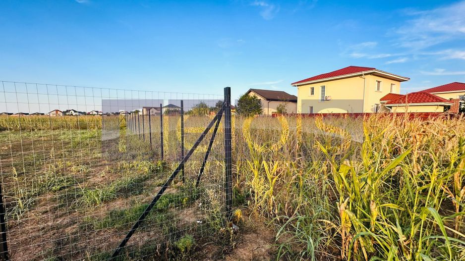 TEREN DE VANZARE CREVEDIA 606 MP - Poză 1