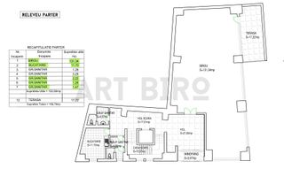 Zero comision, 155mp birou - comercial. Victoriei, parcare, 9' metrou - Schiță 12