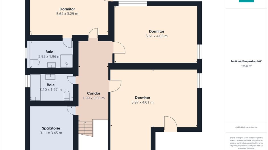 Vilă cu 6 camere și teren generos în Șagu - Poză 12