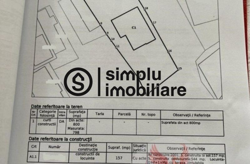 Vila moderna, Brazda lui Novac - Schiță 18