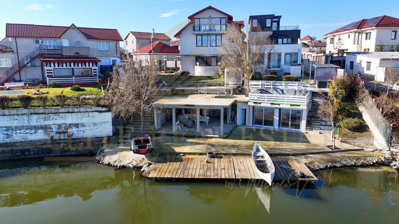 Năvodari - Casă exclusivistă cu ponton privat – Primul rând la lac - Poză 2