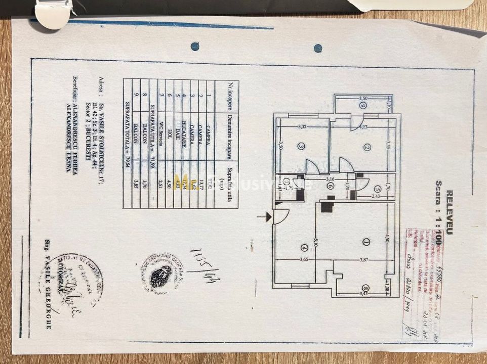 Apartament 3 camere Baicului - Stolnicul Vasile 17 - Poză 15