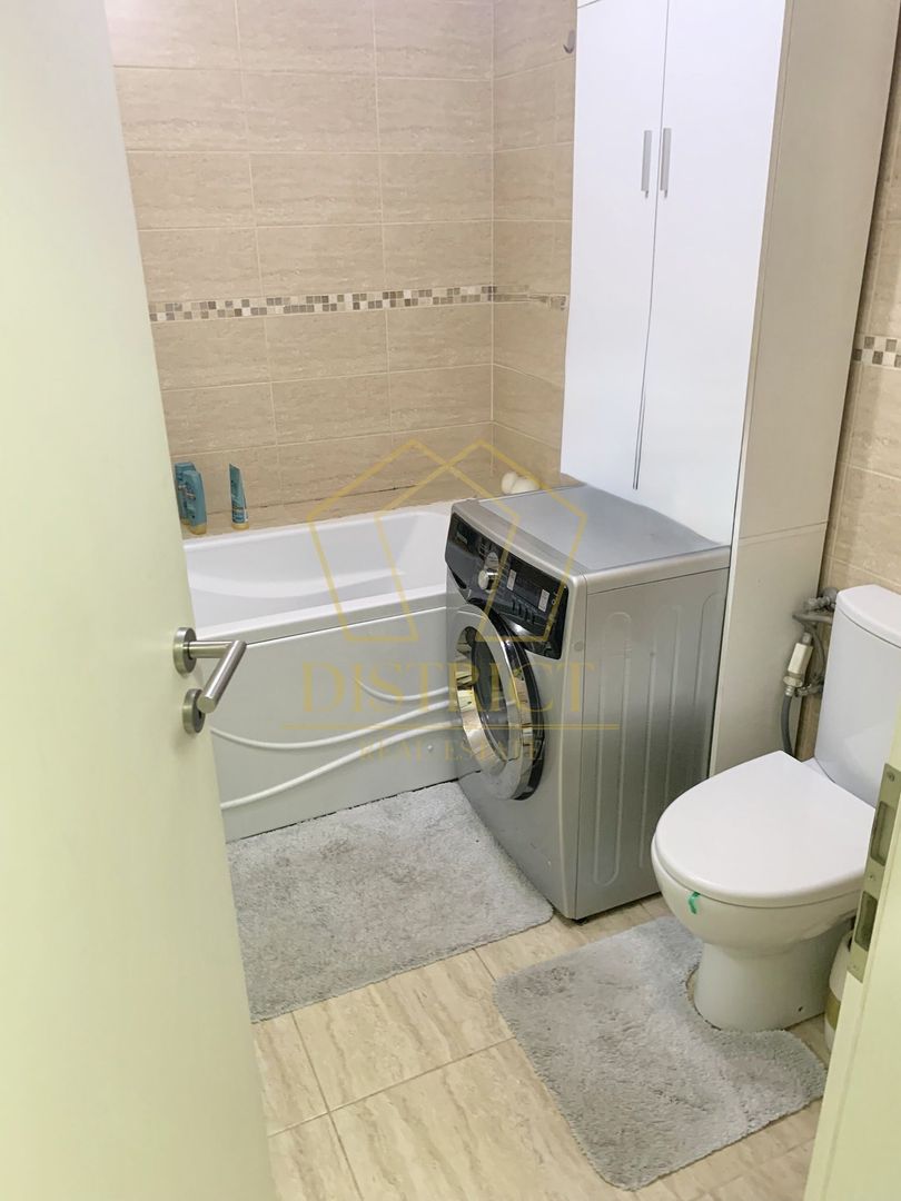 Apartament cu 2 camere mobilat la etajul 1 in Giroc langa ESO. - Poză 8