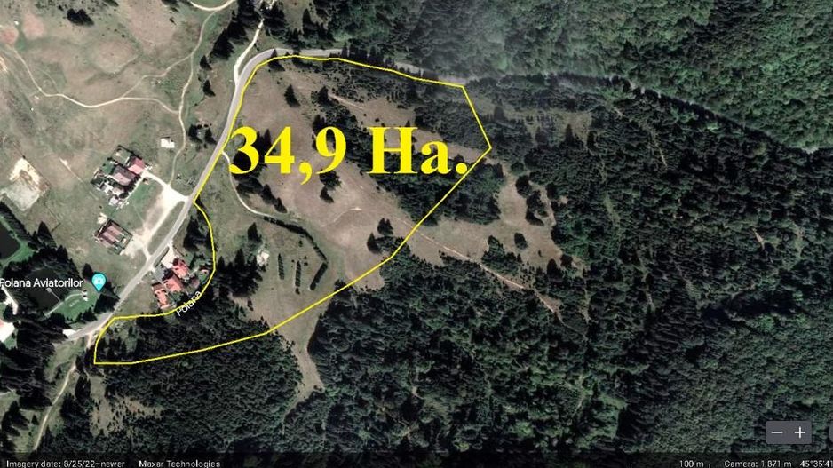 Comision O ! Poiana Brasov, vanzare 349.000 mp. teren intravilan - Poză 1
