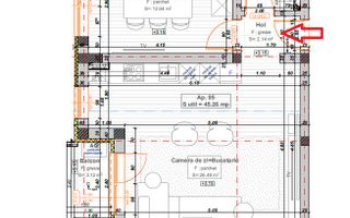 Bloc la asfalt. Etaj 1. Loc de parcare. - Poză 7