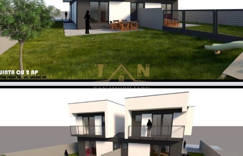 De Vanzare Teren Vatra Veche -Sacalaz cu Proiect de Duplex - Poză 1