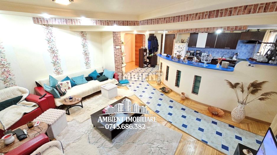 Apartament cu 4 camere, mobilat și utilat, zona TRAIAN; - Poză 4