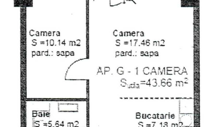 Apartament cu 2 camere  | Complexul Rezidențial Viva City - Schiță 6