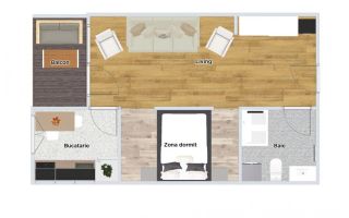 Garsoniera zona jumbo Sibiu finisat la cheie et 1 - Poză 5