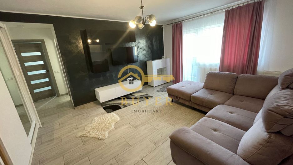 Apartament cu 2 cam la etajul 1, complet mobilat si utilat, balcon - Poză 1
