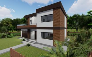 Lake View Villa 4 Cam/3 Bai + Garage Ezareni 5 Drumuri Valea Adanca - Poză 3