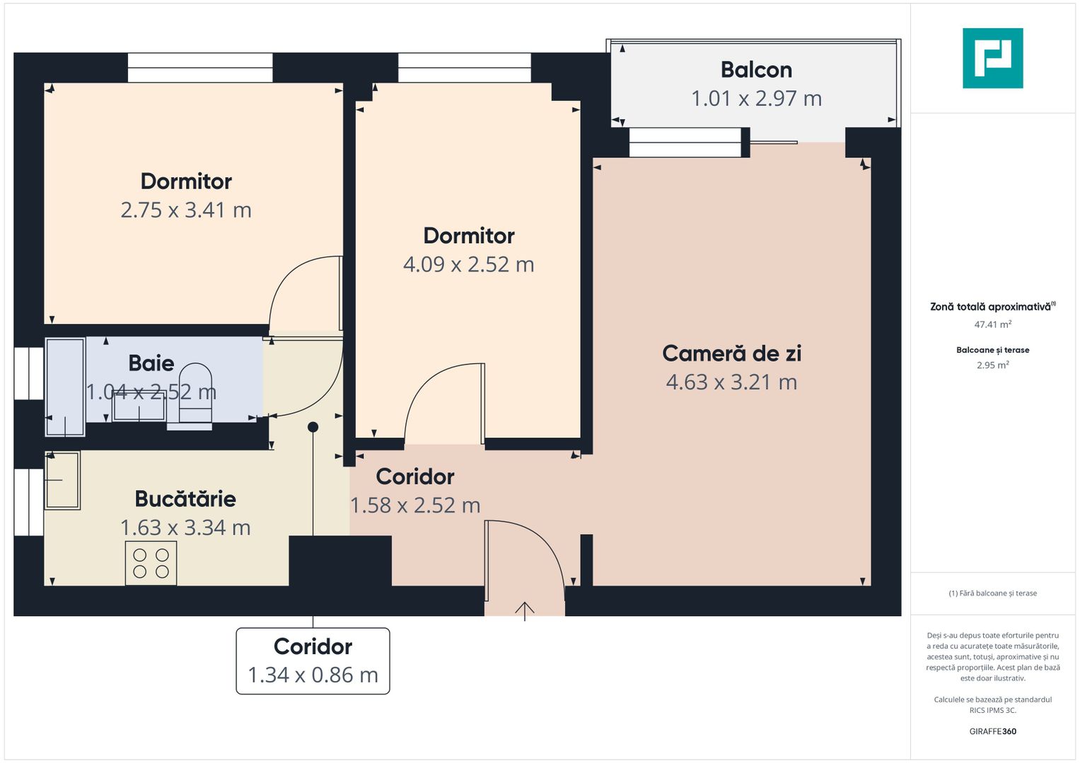 Apartament 3 camere în Vlaicu - Poză 14