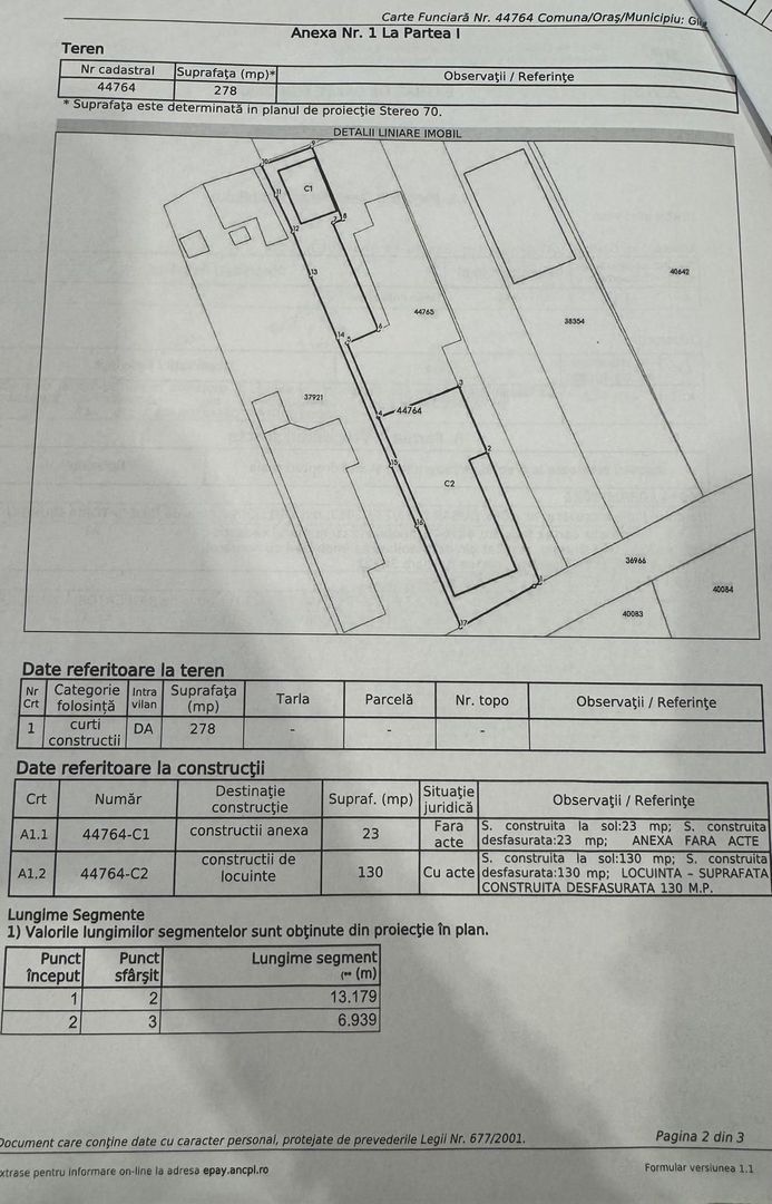 Casă de vânzare pe strada Sabarului - Schiță 14