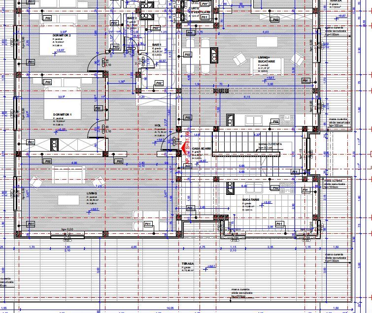 Penthouse NOU - 3 camere/2locuri de parcare/terasa 70mp - Poză 14
