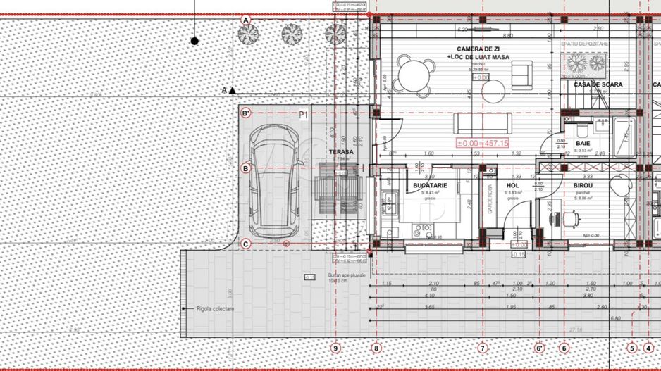 Vânzare casa cuplata Buna Ziua, 128 mp utili, 350 mp teren - Poză 2