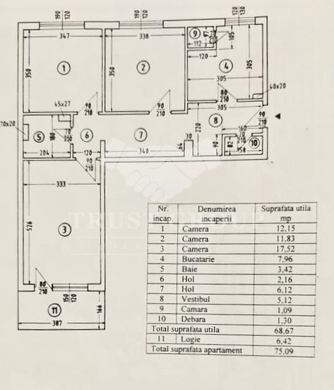 Apartament 3 camere P-ta Victoriei Titulescu | Renovat | 1976 - Poză 23