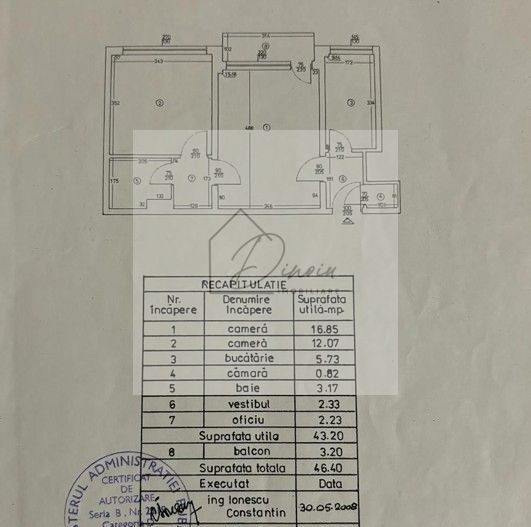 Apartament 2 camere, visavis de Grigore Alexandrescu - Piata Victoriei - Poză 2