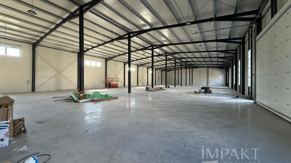 Hala industriala de inchiriat cu acces 2 TIR-uri, în Campenesti! - Poză 5
