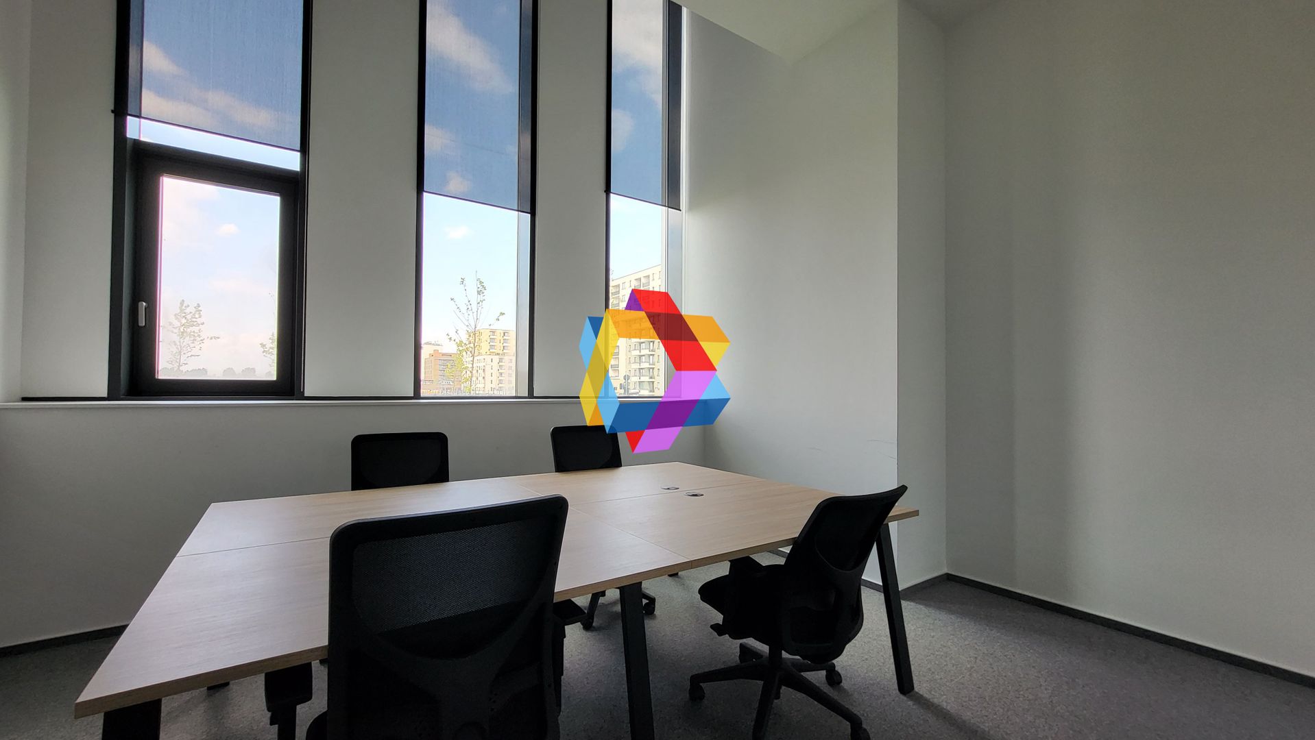 Spatiu de birouri- 20 mp utilități incluse  4 birouri # Plus-imo.ro - Poză 9