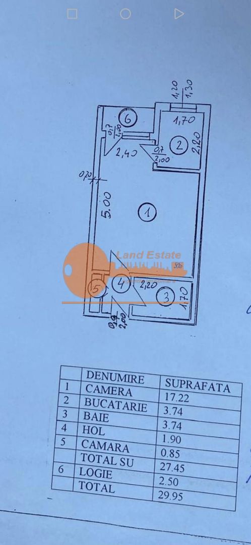 Garsoniere la 600m de metrou Parc Drumul Taberei - Schiță 9